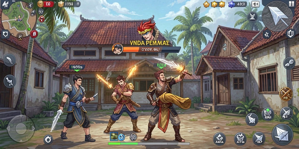 gn777 - Berbagai mode permainan yang dapat dipilih.