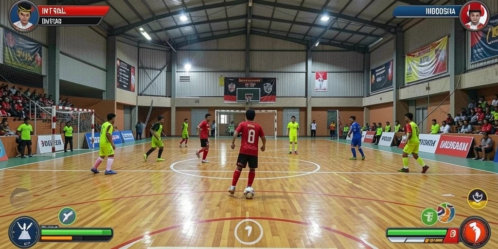 jarum77 - Screenshot saat fitur multiplayer aktif dan seru.